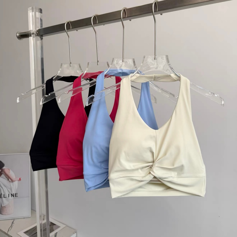 Halter Twist Sports Bra Women  - Pilate Yoga Workout review and price