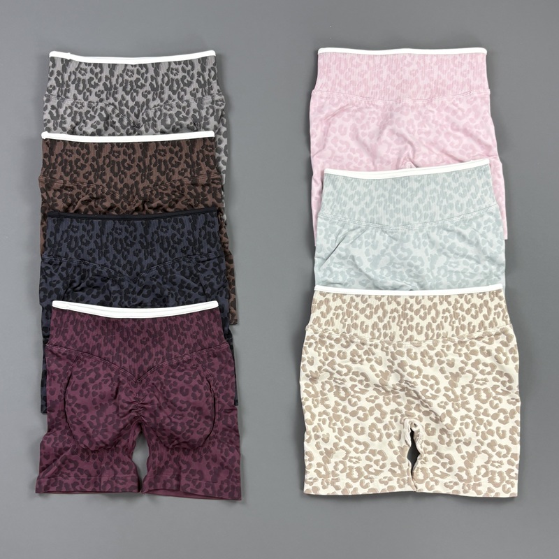 HISTELLO Gym Shorts Leopard Pr - Pilate Yoga Workout review and price