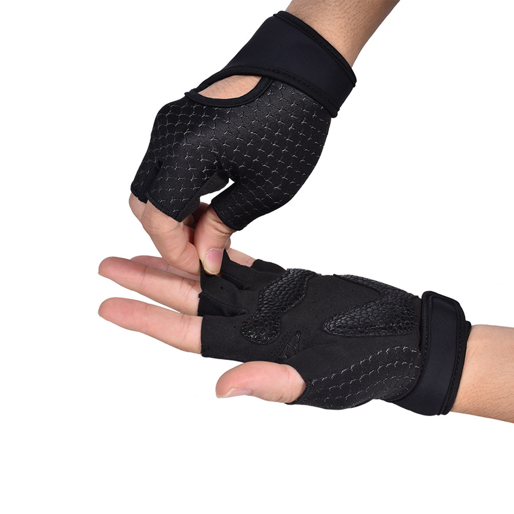 1Pair Fitness Gloves Half Fing - Pilate Yoga Workout review and price