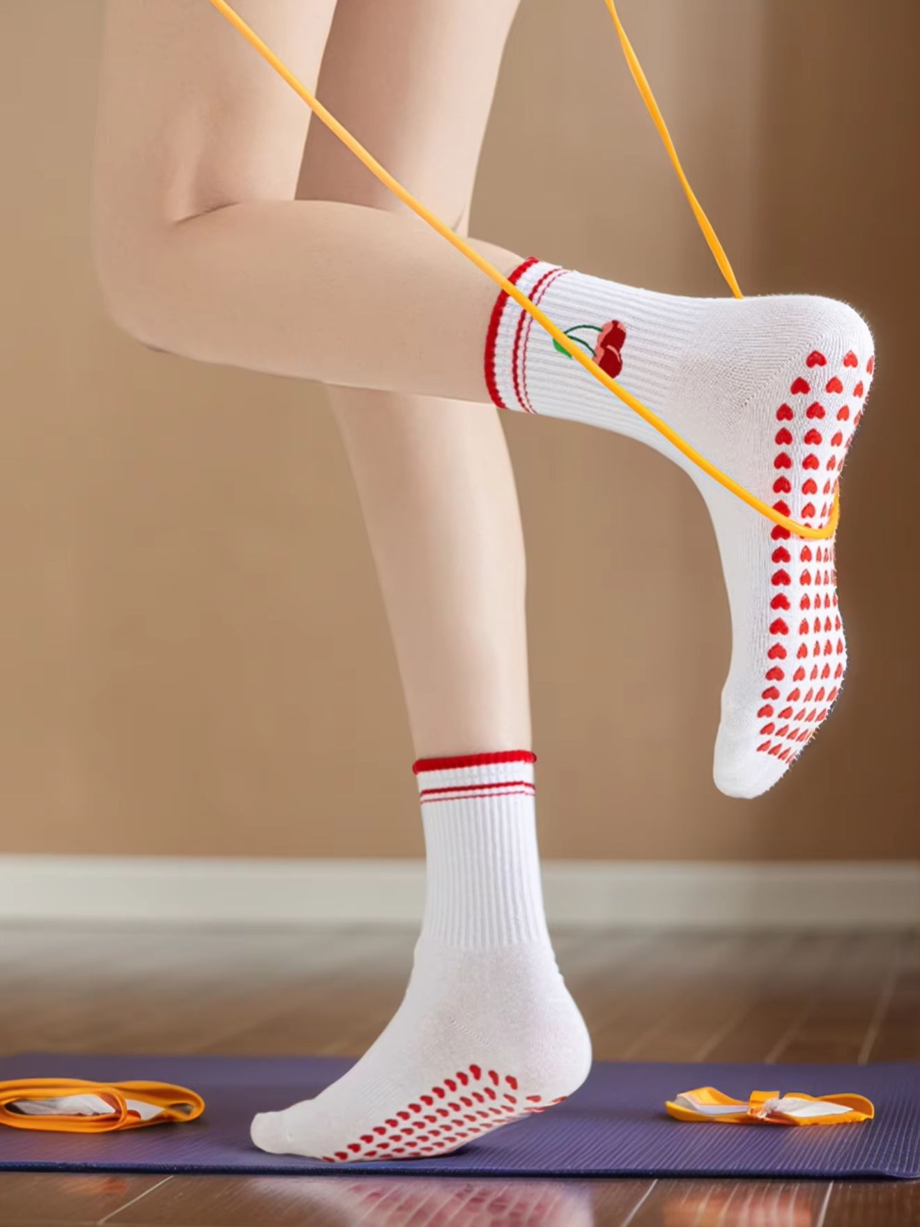 1 Pairs Cross-Border Professio - Medias Para Pilates Y Yoga review and price